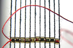 Technology of beadwork on machine
(ФОТО-Ps*SHUM)